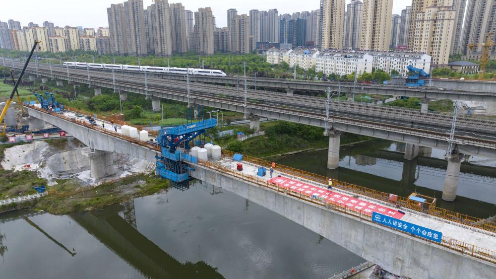 新建沪宁合高铁引入合肥枢纽工程首
