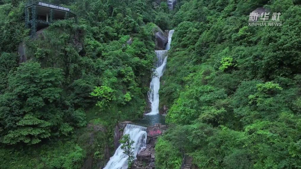 安徽青阳：雨霁山色如仙境