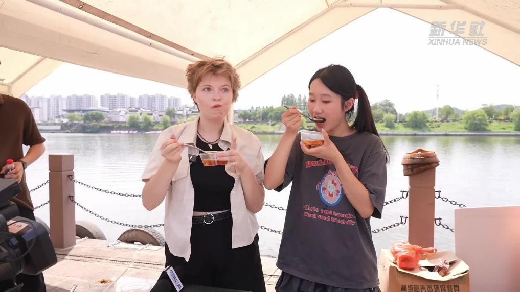 美食争霸赛黄山开场 多国学子感受徽味文化