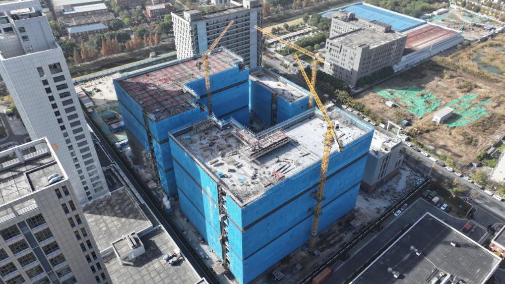 南京软件园集成电路项目封顶 产业新地标加速崛起