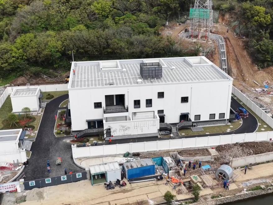浙江舟山：骐骥变电站投运 区域电网“手拉手”升级