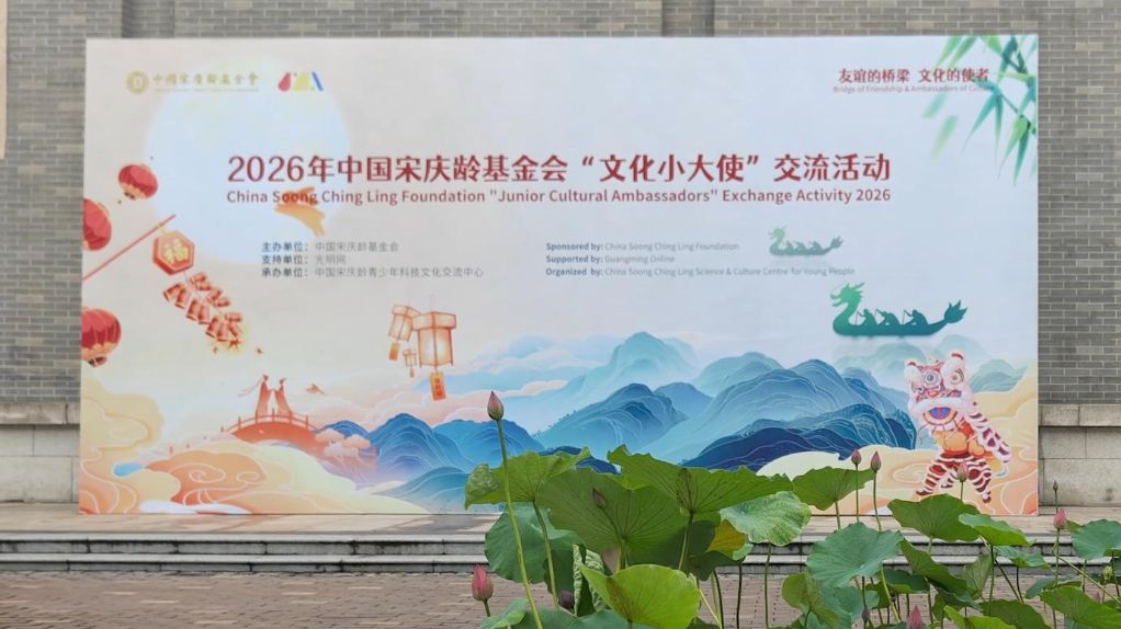 2026年中国宋庆龄基金会“文化小大使”交流活动举行