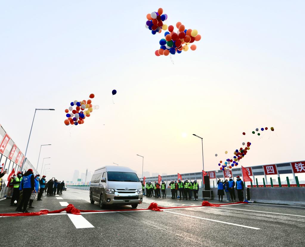 江苏徐州三环南路项目主线正式通车