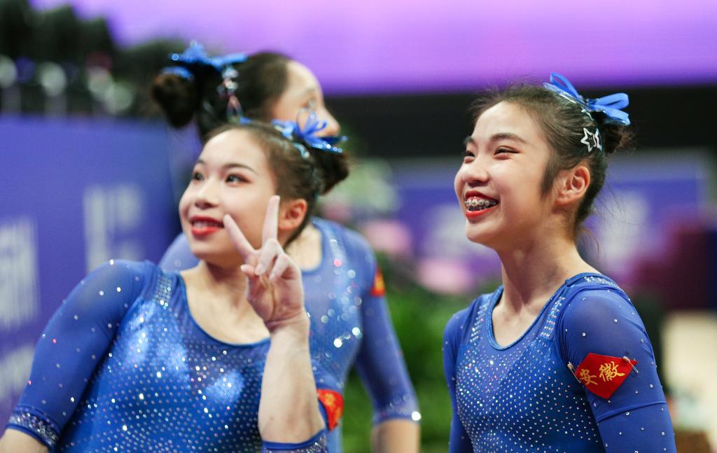 體操全國錦標賽：安徽隊獲女子團體季軍