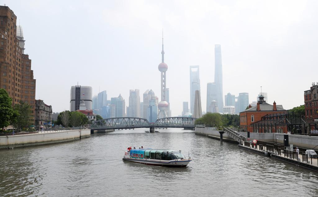 上海“一江一河”打造世界级滨水区