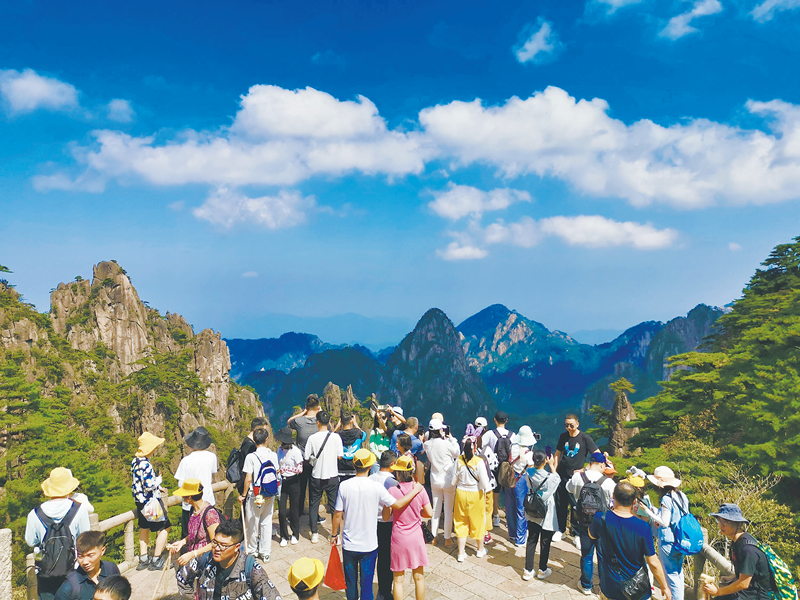 安徽黃山:覽江山多嬌_黃山拍客_黃山新聞網-黃山市廣播電視臺